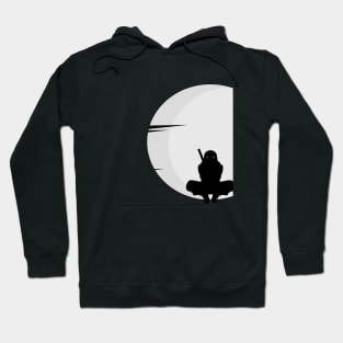 Ninja and The Full Moon Hoodie